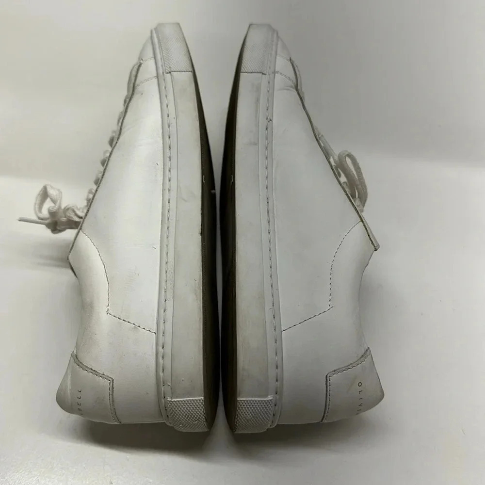 Oliver Cabell Low Top 1 Sneakers Shoes Lace Up Leather Sneaker White Women's 7 - Picture 6 of 11